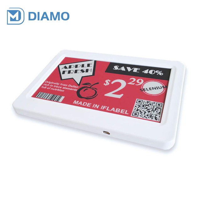 7.5寸黑白红三色电子纸展板 USB有线传输方式 分辨率800x480 GDU075R1